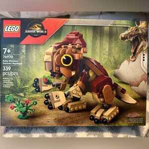 LEGO Jurassic World Dinosaur Building Set - Brown and Tan